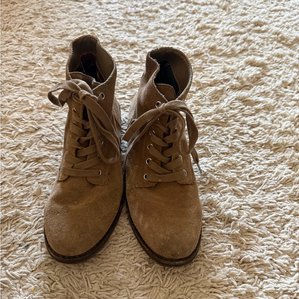 Sam Edelman Tan Heeled Boots